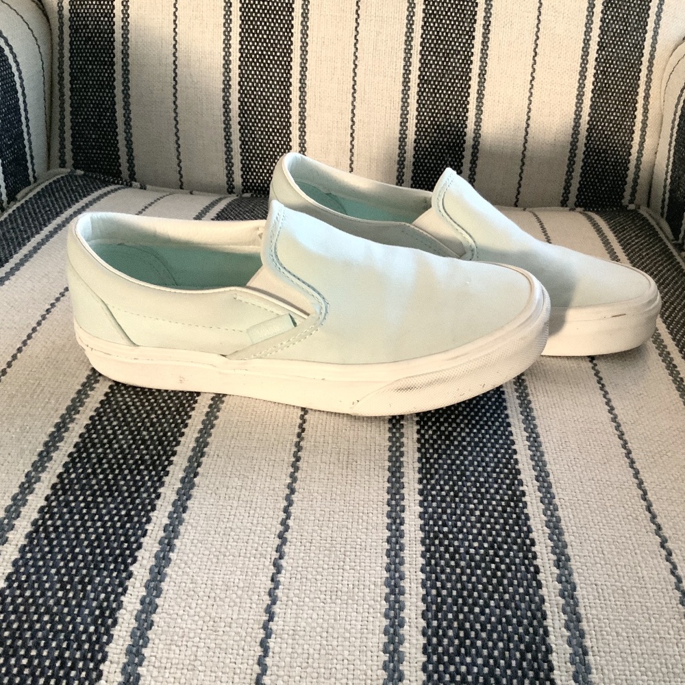 RARE MINT COLORED VANS SHOES